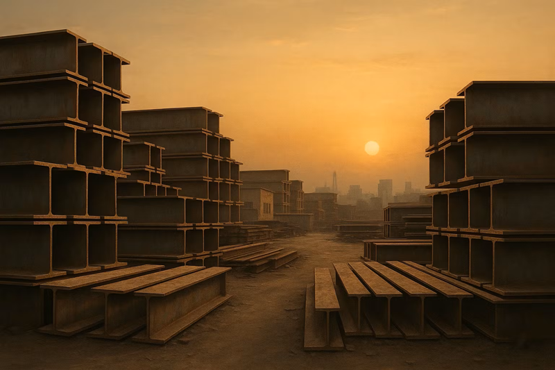 قیمت ضایعات تیرآهن دسته دوم